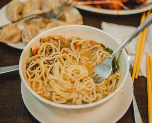Kinnauri Thukpa - local food Kalpa